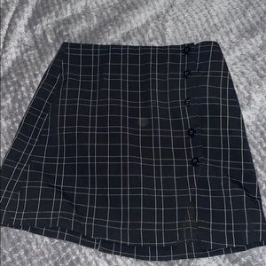 Black and White stripe skirt